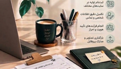 ثبت‌نام و تکمیل پرونده‌های سامانه‌های دولتی