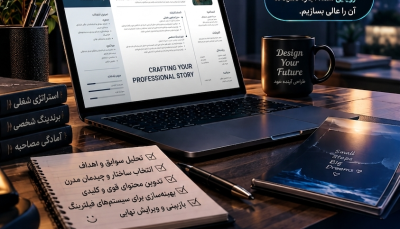 طراحی رزومه حرفه‌ای و اختصاصی