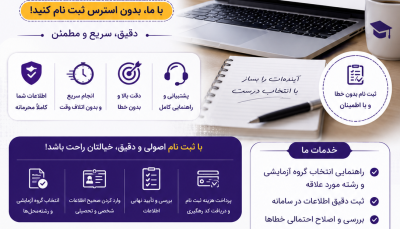 ثبت نام کنکور